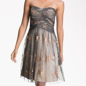 NWT Hailey by Adrianna Papell Tulle Dress sz 4
